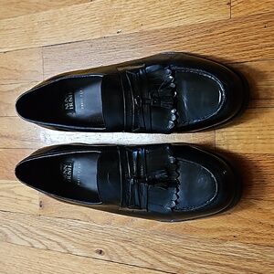 Nunn Bush Men's Leather "Dress Flex" Black Shoes size 13
